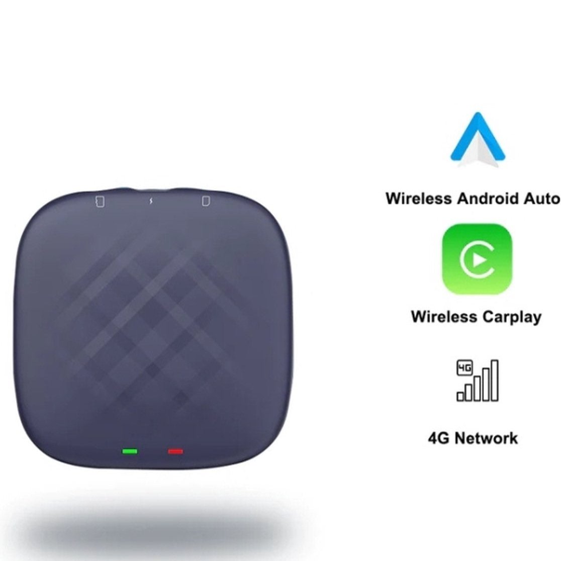 CarlinKit AI-Box Plus Android 13 Ai Box Draadloos Carplay & Android Auto 4GB /64GB