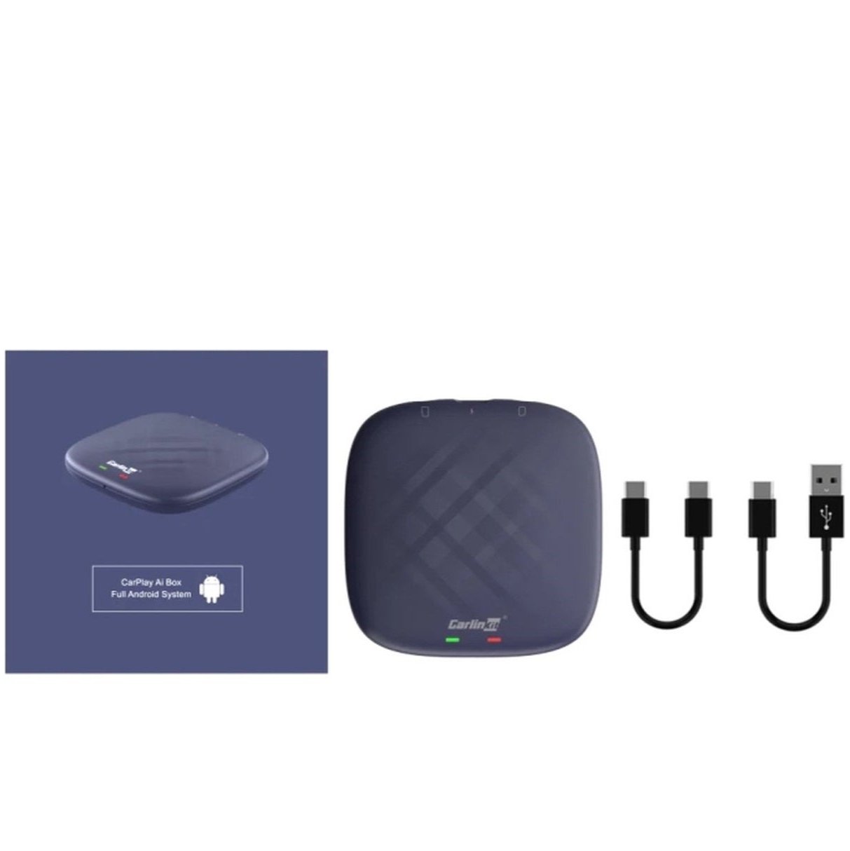 CarlinKit AI-Box Plus Android 13 Ai Box Draadloos Carplay & Android Auto 4GB /64GB