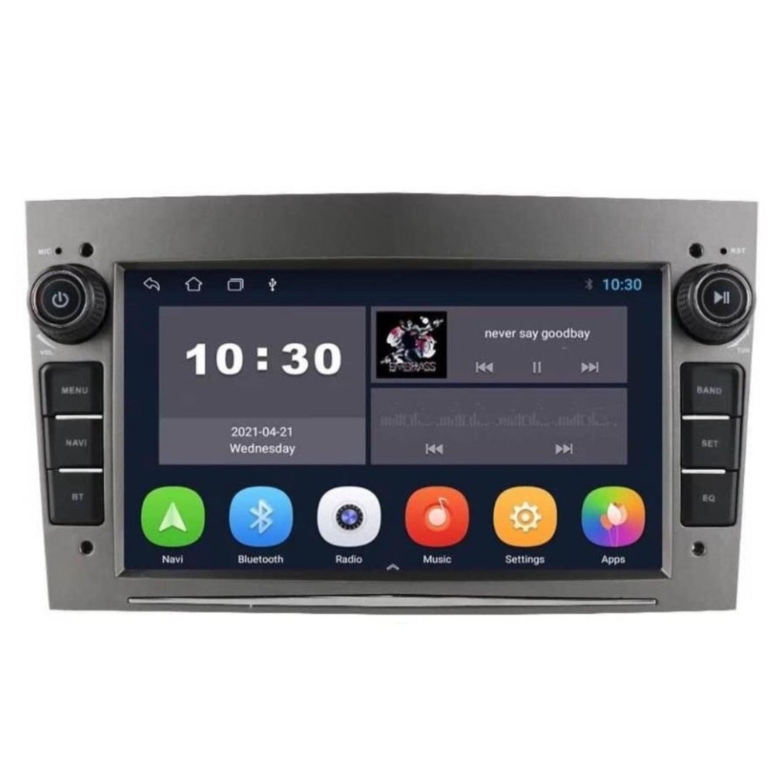 Opel multimedia systeem android grijs, zwart of zilver